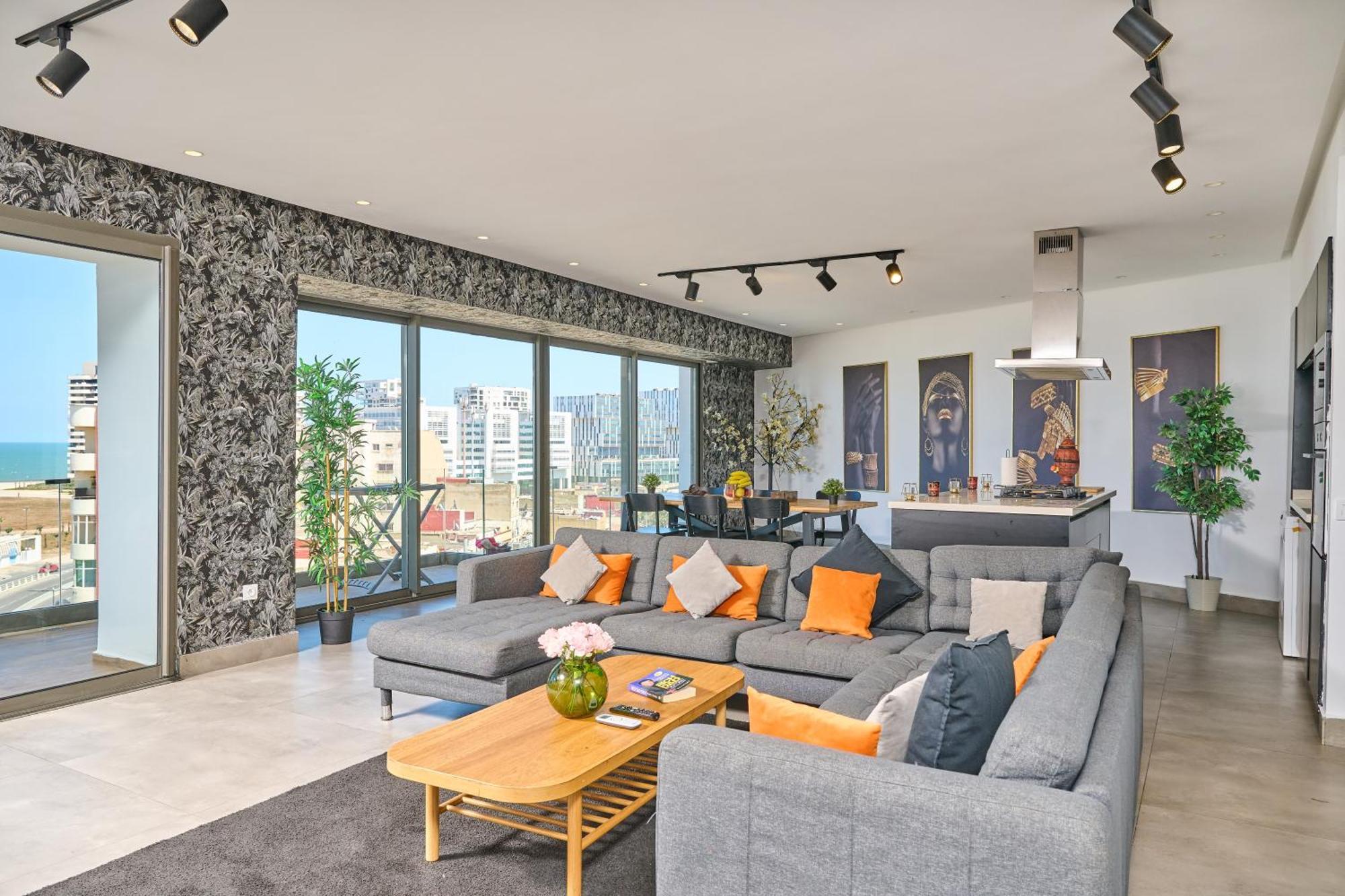 Apartment Sea View B29 -Mosquee Hassan Ii- By Thecasaedition Касабланка Экстерьер фото